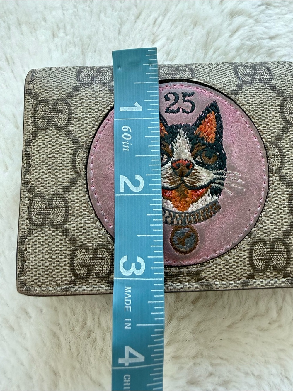 Gucci unisex wallet GG logo Authentic - Picture 5 of 12